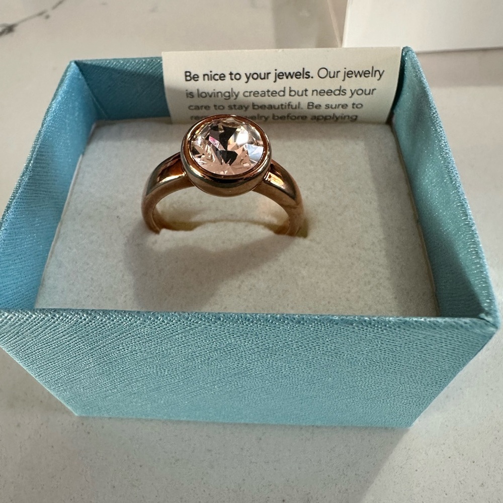 Touchstone Bliss Ring in Silk